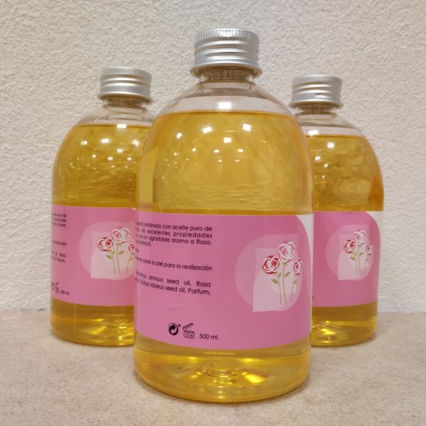 ACEITE DE ROSAS 500ML+DOSIFICADOR (1 bote )